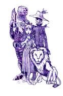 clipart of the Wizard Of Oz