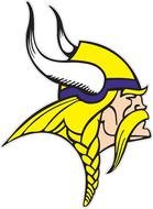 Vikings face drawing