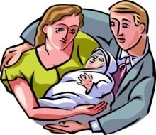 nice Family Clip Art drawing