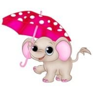 Baby Elephant Clip Art N51