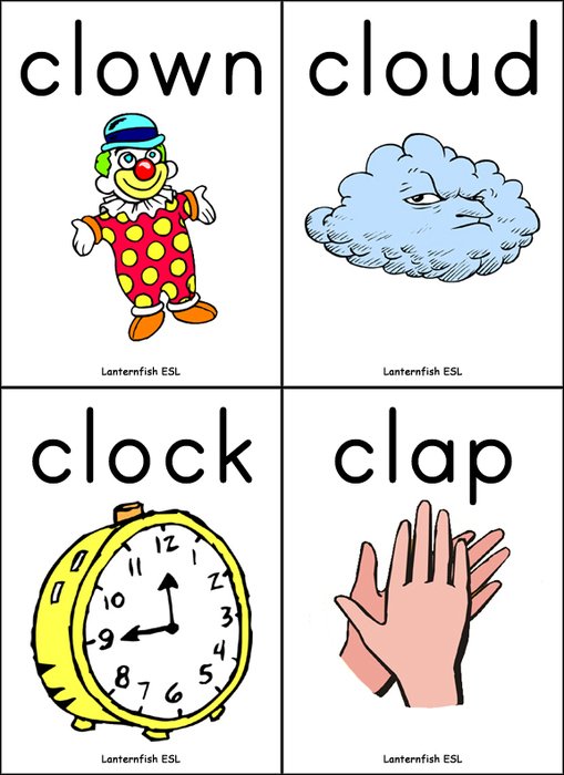 Consonant Blend Word List