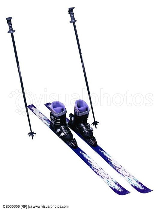 Skis And Poles