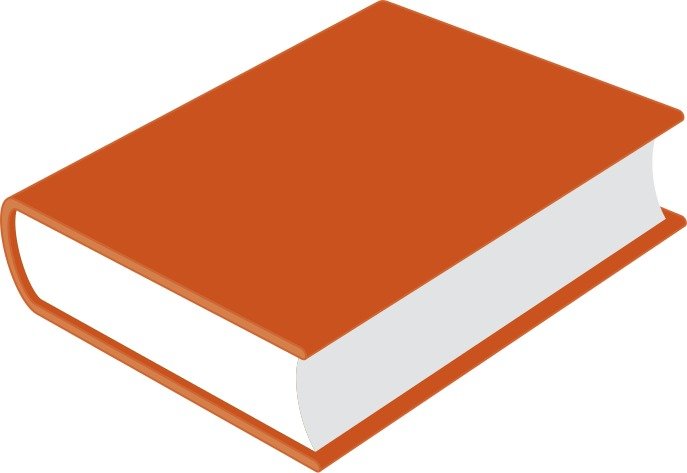 Closed Book Clip Art N15