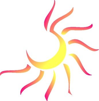 Sun Logo Clip Art N12