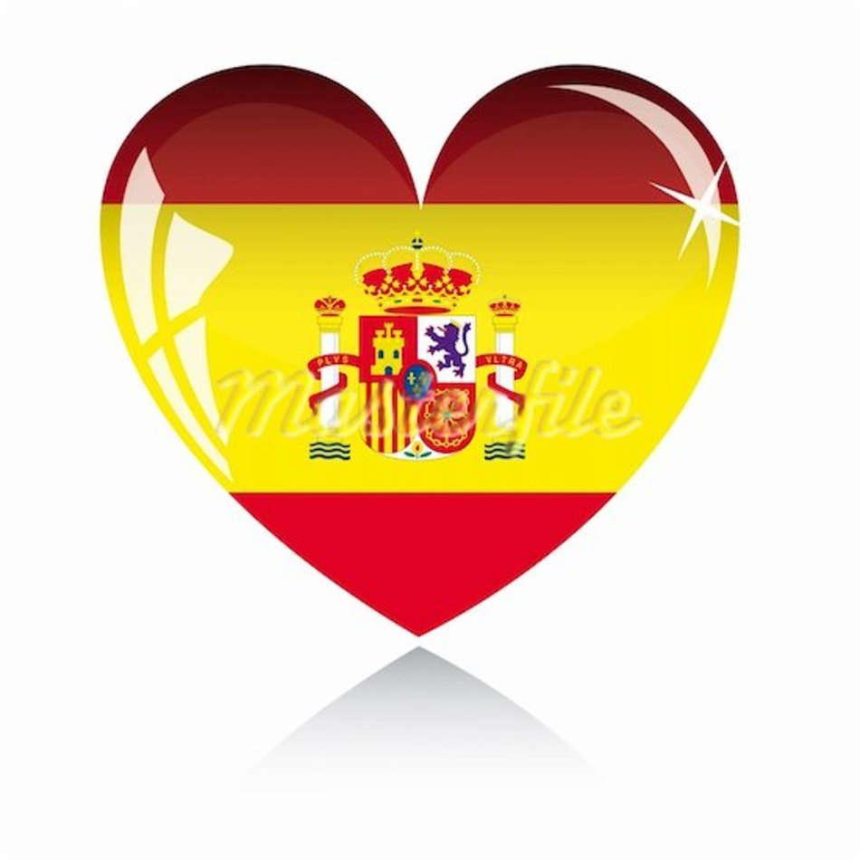 Spanish Flag Cartoon Clip Art