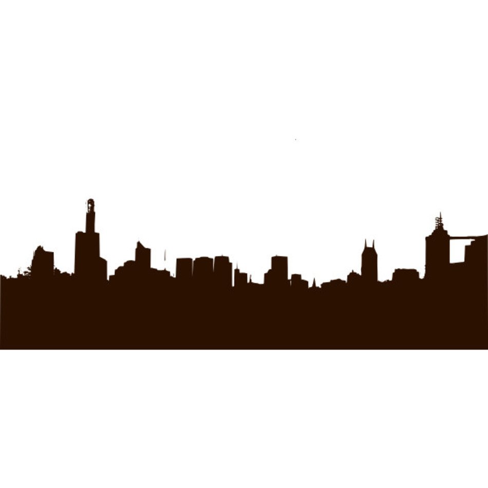Chicago City Skyline Clip Art