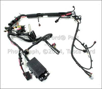 ENGINE CONTROL SENSOR WIRE HARNESS 2000 FORD E 350 YC2Z 12A581 H A