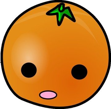 Cartoon Orange Clip Art N26