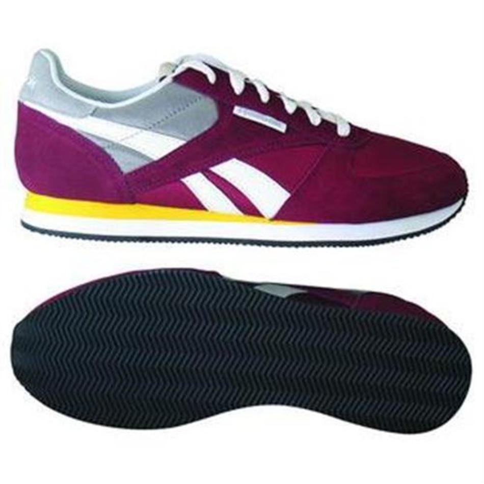 Zapatillas REEBOK ROYAL CLJOGGER RS COLL BURGUNDY CARBON CHALK