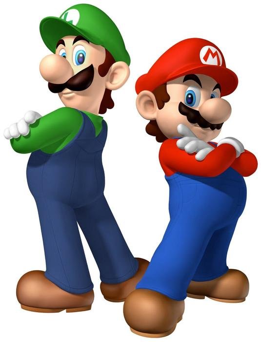 Mario Bros Luigi N3