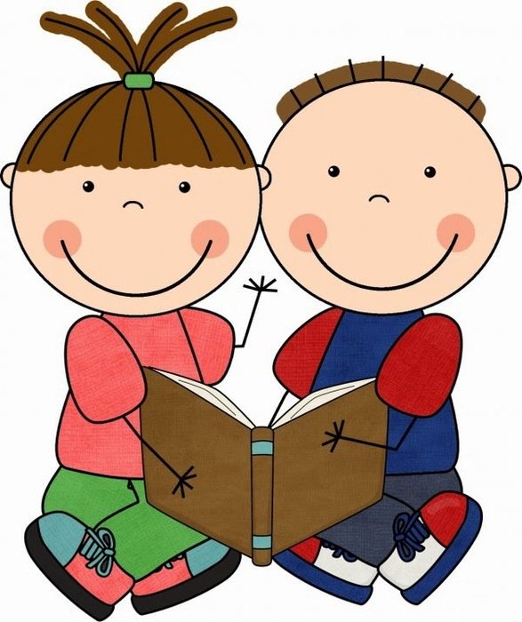 Tomorrow Clipart Free Clip Art Children Reading Books 600x715 13q6cfw