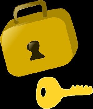 Ossidiana Lock And Key Clip Artpng