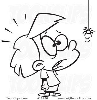 Afraid Cartoon