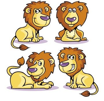 Cartoon Animals N15