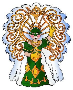 Mardi Gras Clip Art Activity