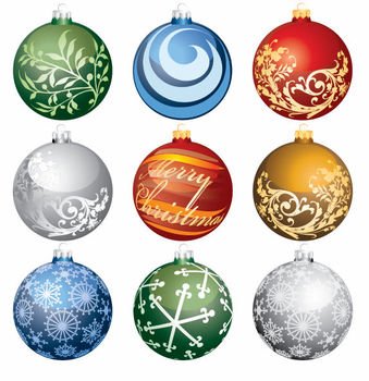 Christmas Ornament Vector N3