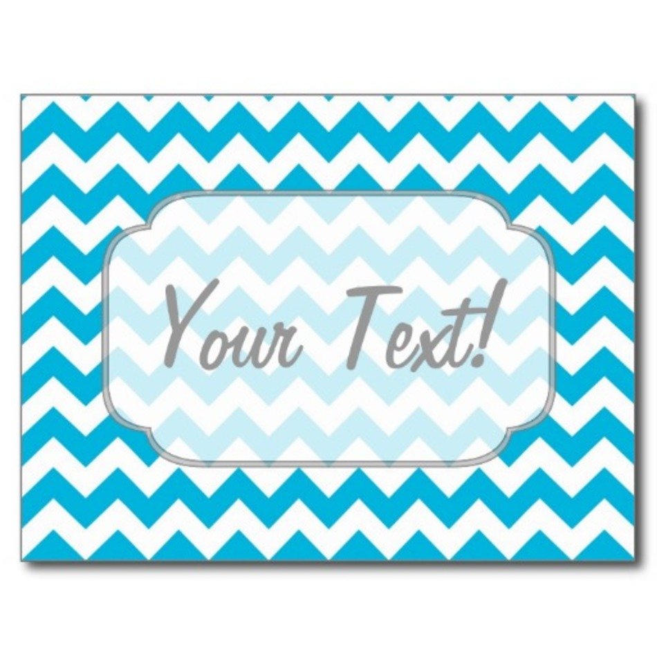 Chevron With Monogram