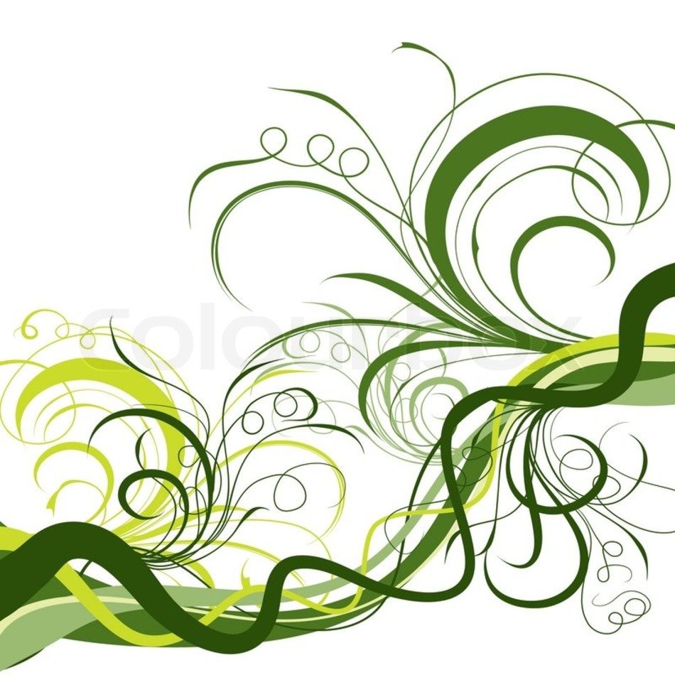 Spring Border Vector