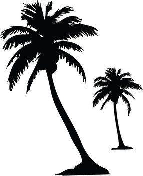 Palm Tree Wall Decals