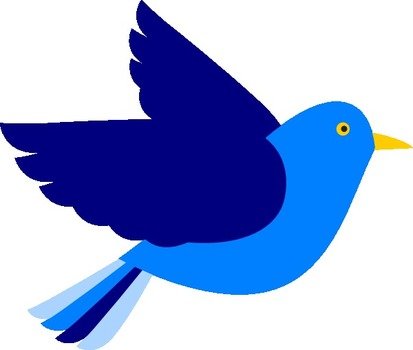 Blue Bird Clip Art N70