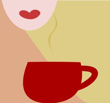 Coffee Girl 1 Clipart By MeinLilaPark