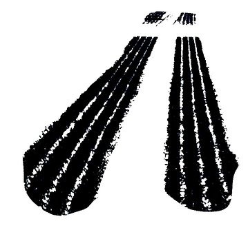 Skid Marks Clip Art N4