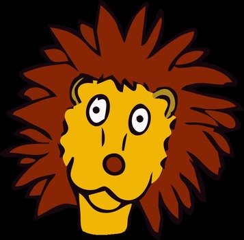 Drawn Lion By Frankes As A Place Marker For Children