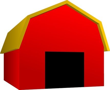 Cartoon Barn Clip Art N15
