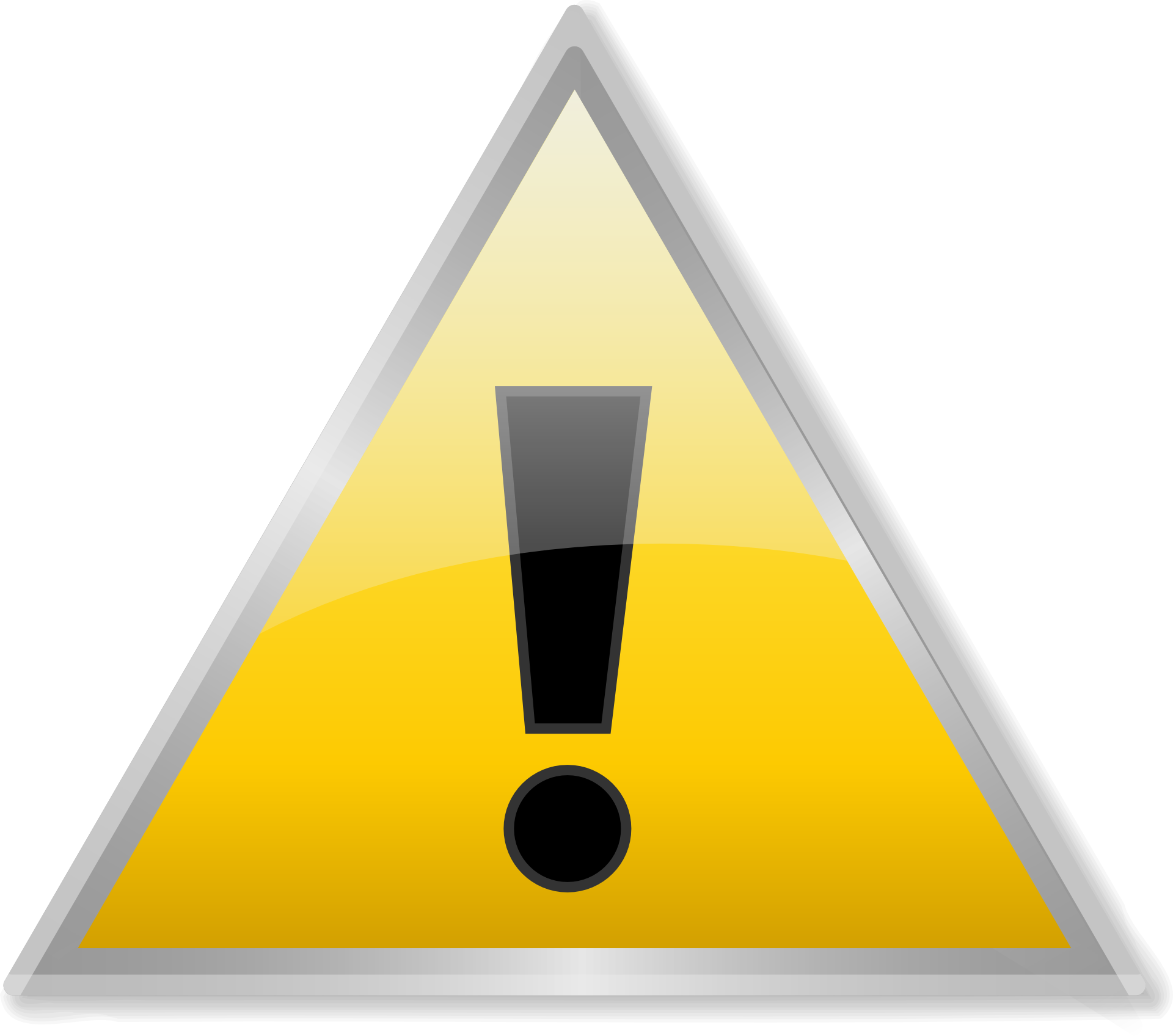 Ошибка warning. Знак предупреждения. Желтый знак внимание. Желтый треугольник с восклицательным знаком. Знак предупреждения желтый