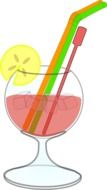 cocktail drink drawing