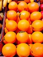 A lot of oranges