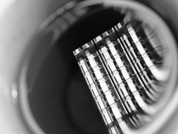 Reflection in the coffee cup
