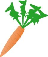 graphic image of the carrot