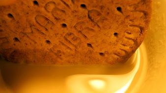 dunk biscuits in coffee