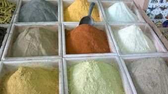 spices in the market