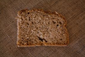 slice of a whole wheat bread