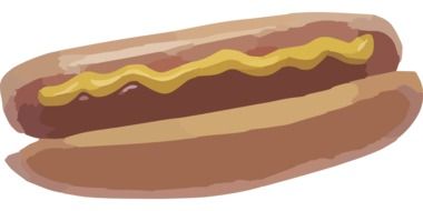 sandwich meat drawing