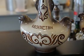Painted cup kazakhstan
