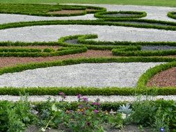 park green landscape holiday grass summer flowers