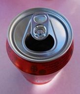an open can of beer