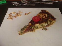 piece of delicious tart