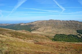 view of Bieszczady, Poland