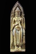 gold statue of buddha in thailand