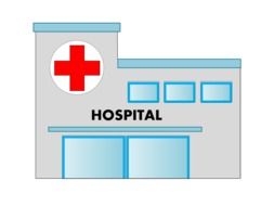 schematic picture of hospital building