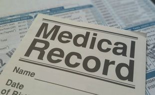 medical record card