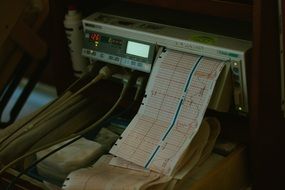 ECG tape