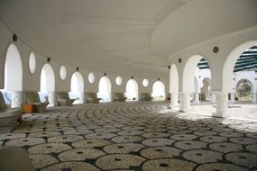 interior of a health spa