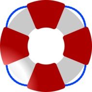 clipart of the lifesaver ring