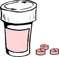 pink pills drawing