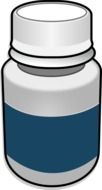 bottle medicine drawing
